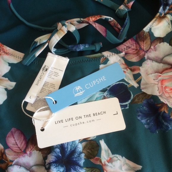 NWT Cupshe, One-Piece Swimsuit, Sz L - Picture 5 of 9